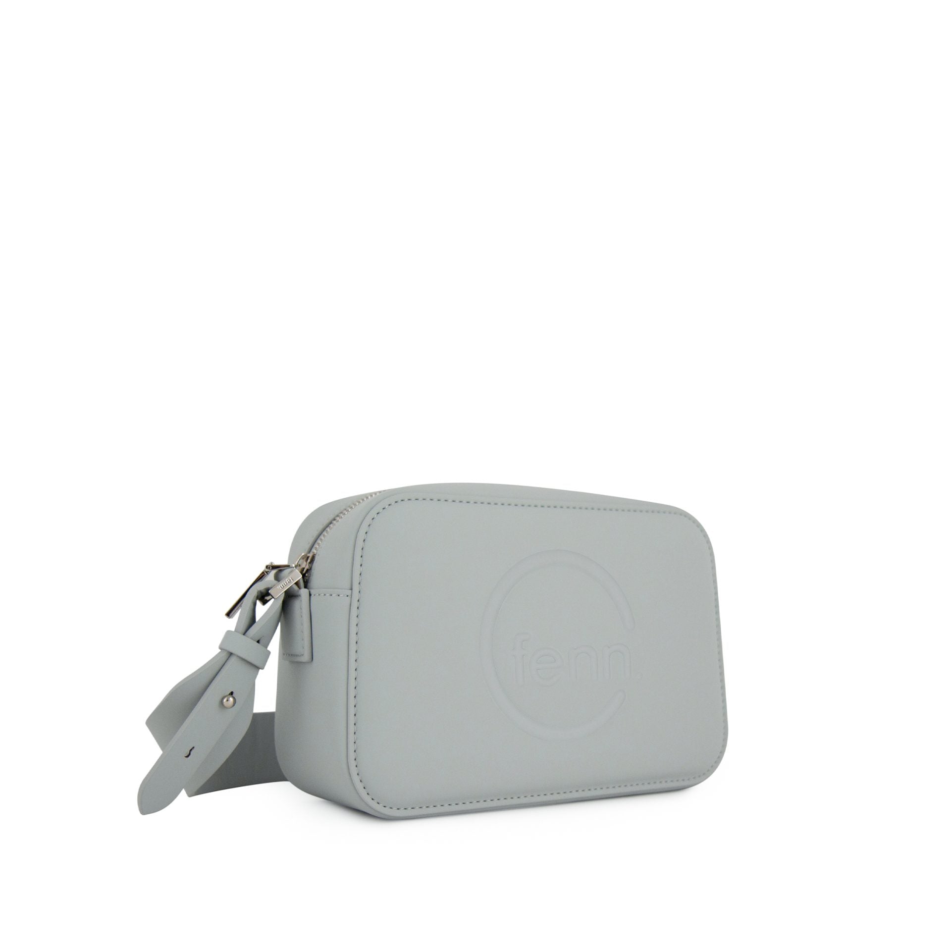 Fenn Crossbody Silver Zip