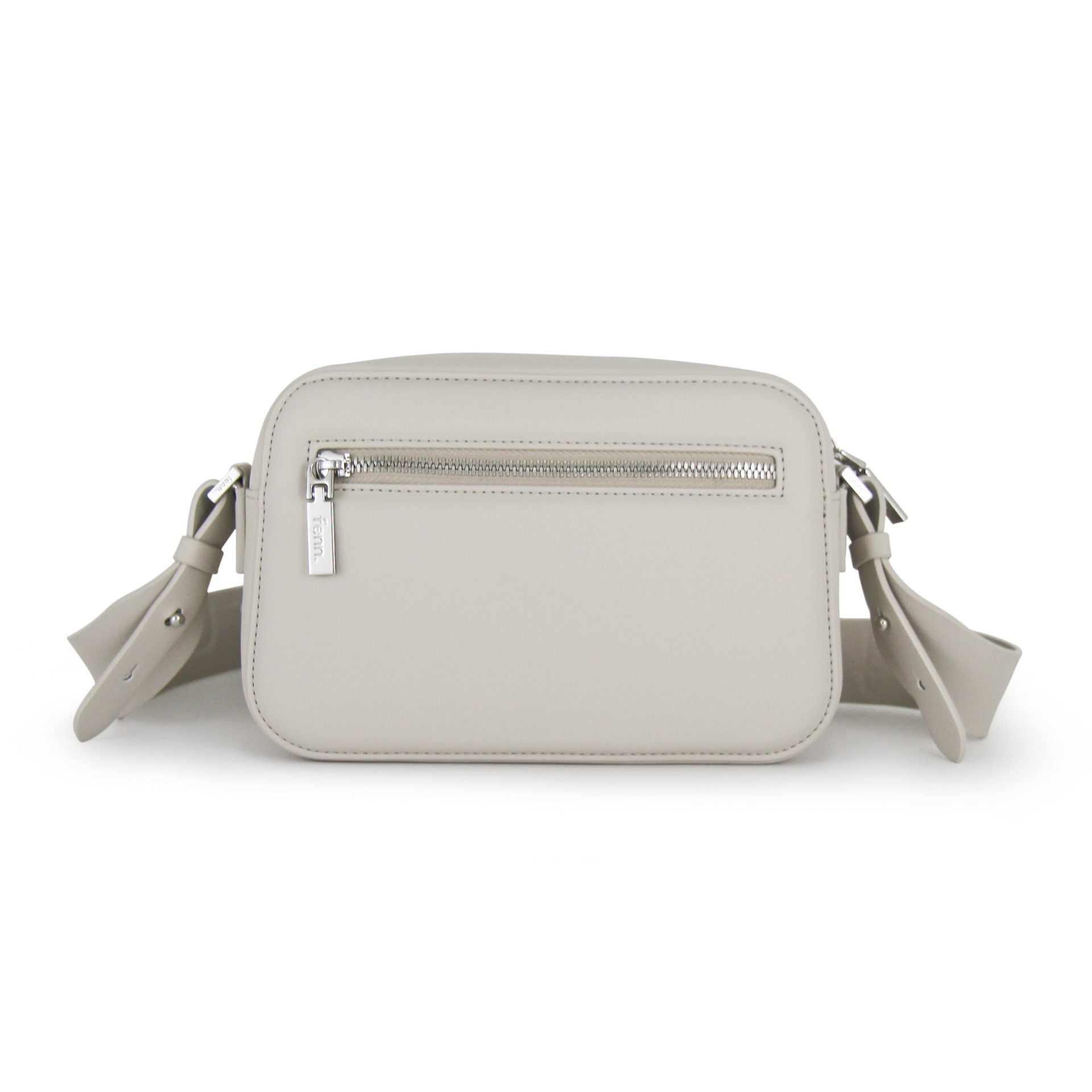 Fenn Crossbody Silver Zip