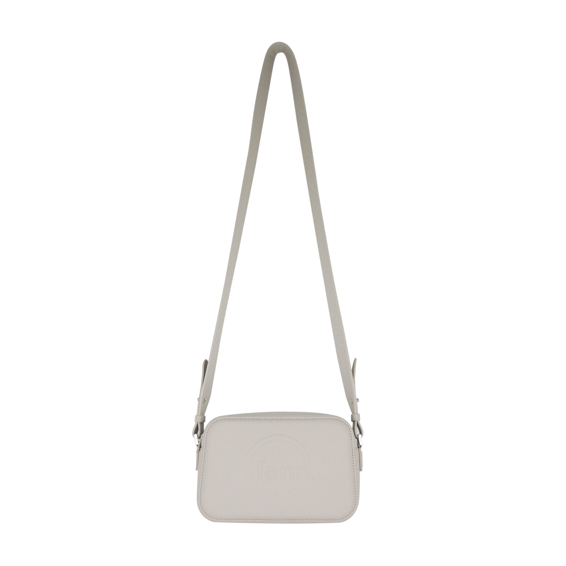 Fenn Crossbody Silver Zip