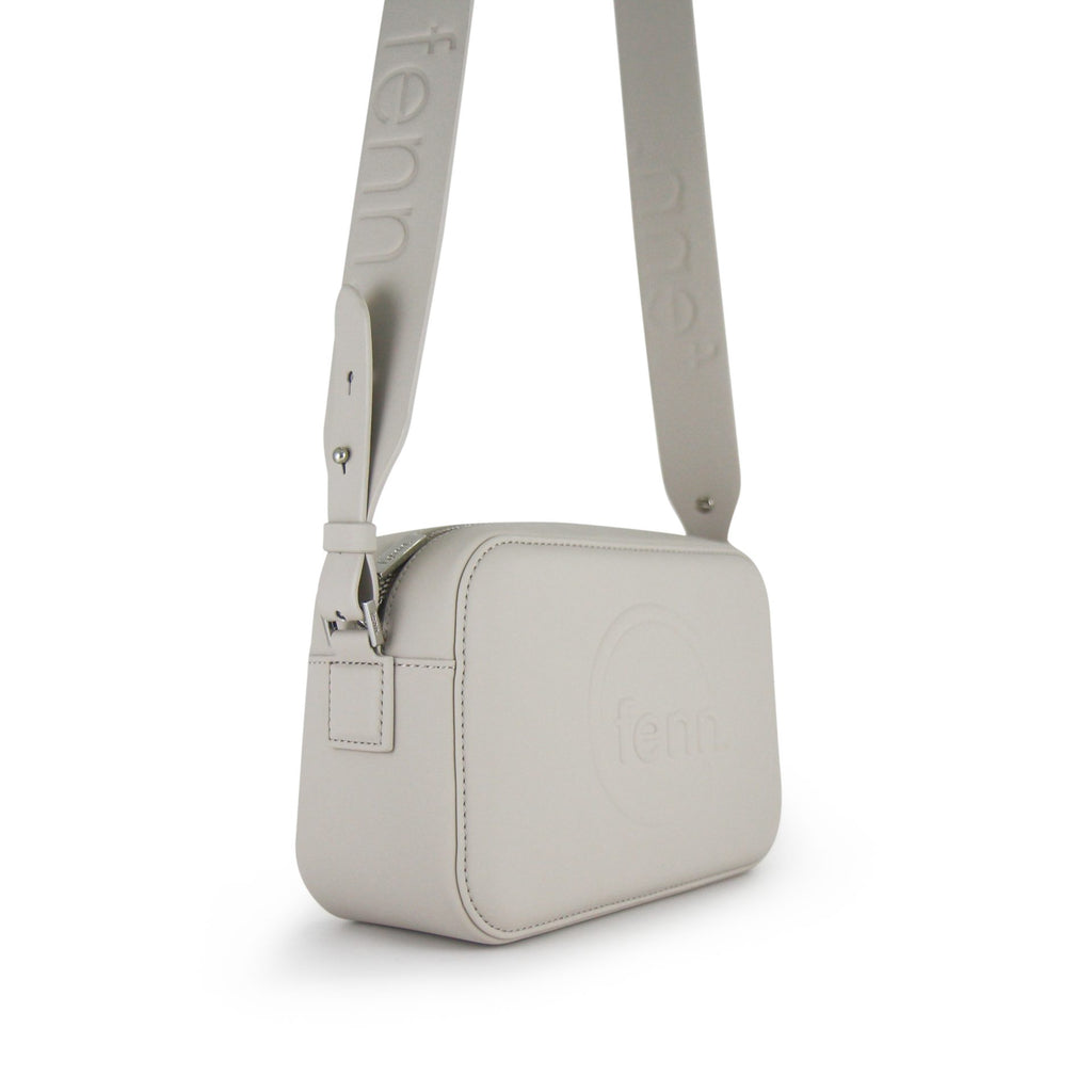 Fenn Crossbody Silver Zip