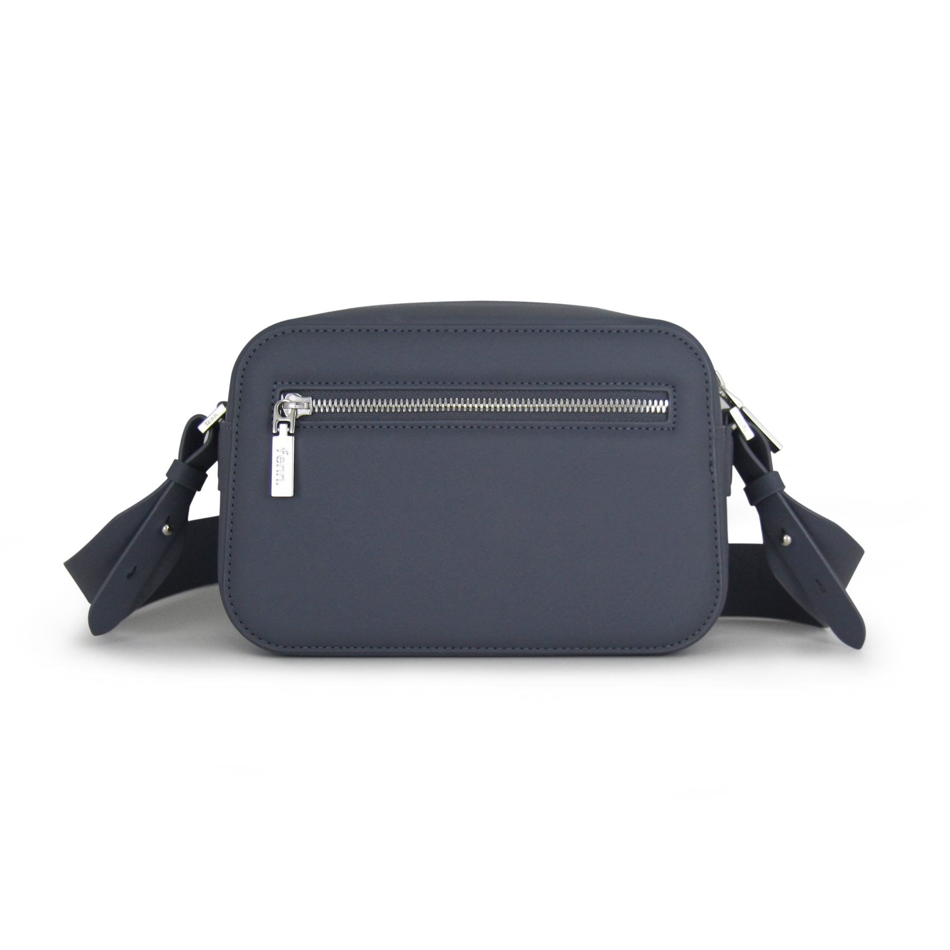 Fenn Crossbody Silver Zip