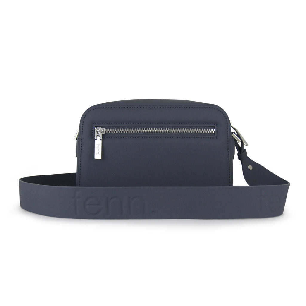 Fenn Crossbody Silver Zip