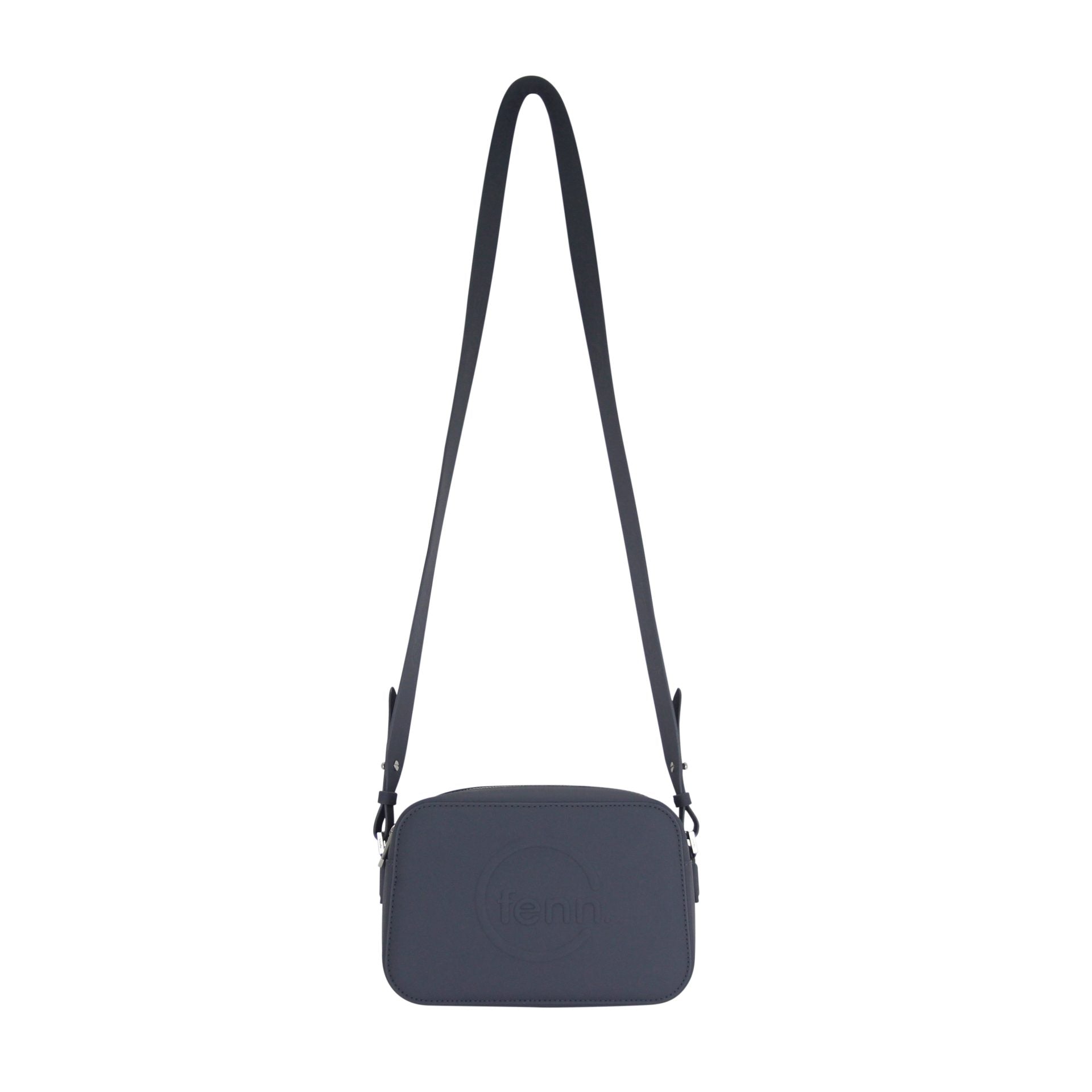 Fenn Crossbody Silver Zip