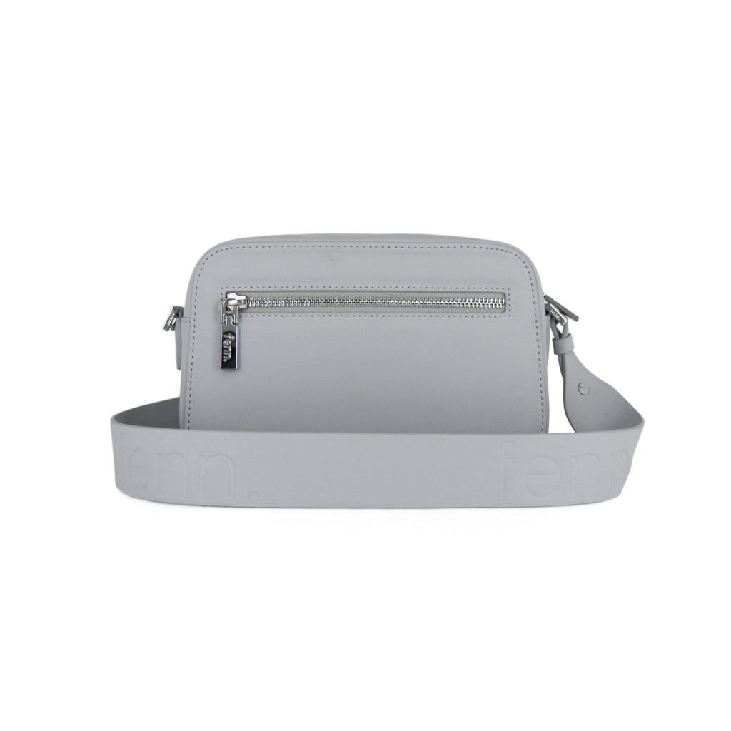 Fenn Crossbody Silver Zip