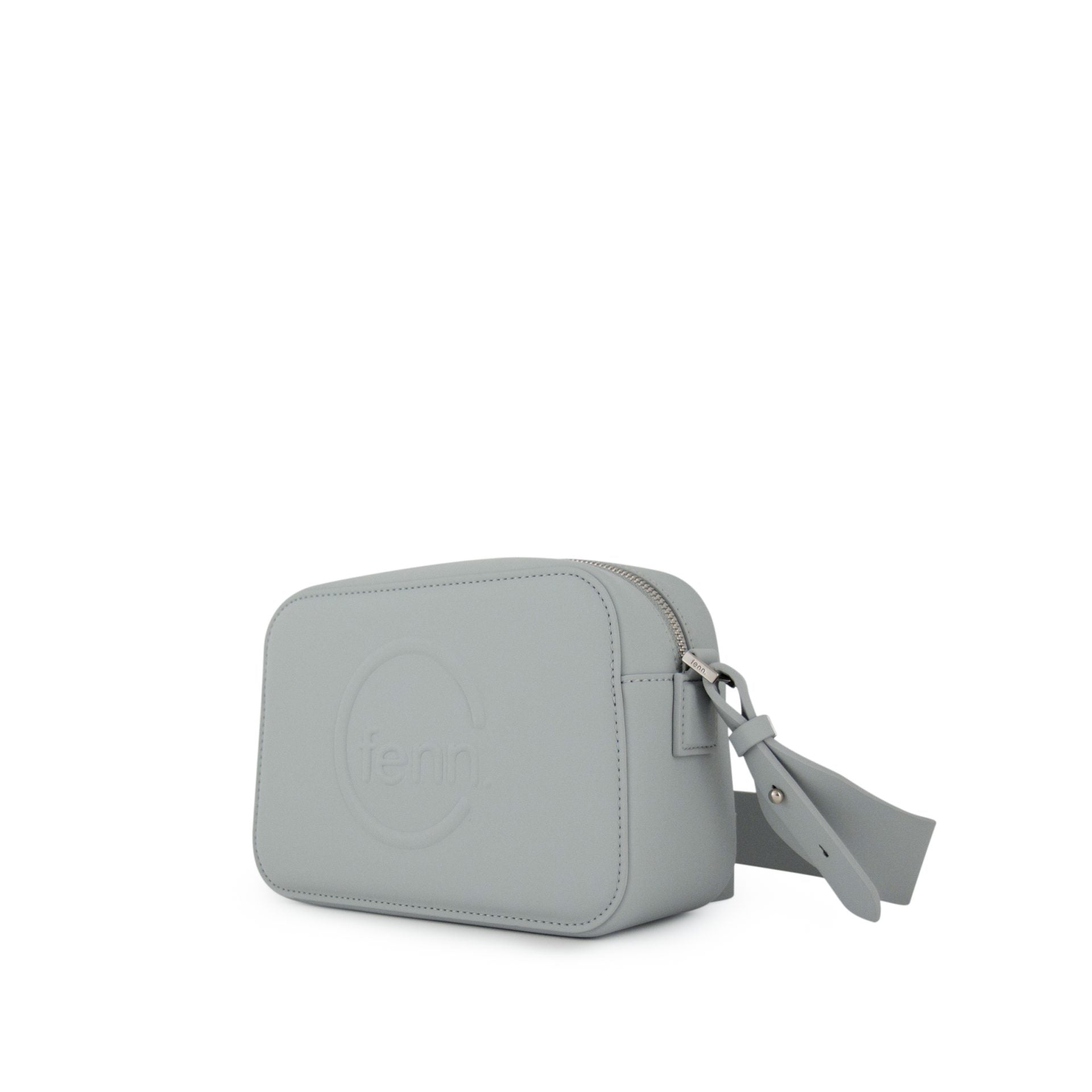 Fenn Crossbody Silver Zip