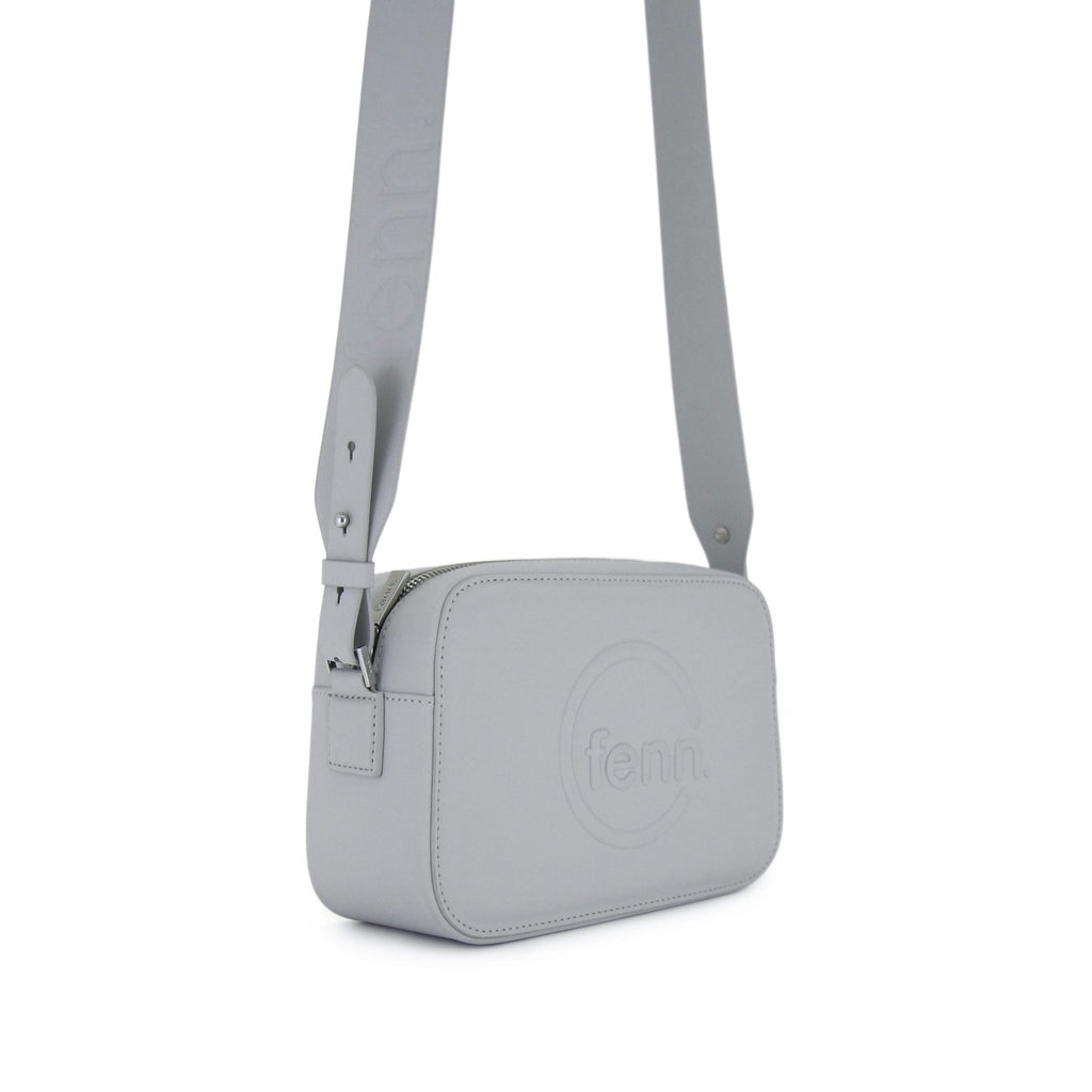 Fenn Crossbody Silver Zip