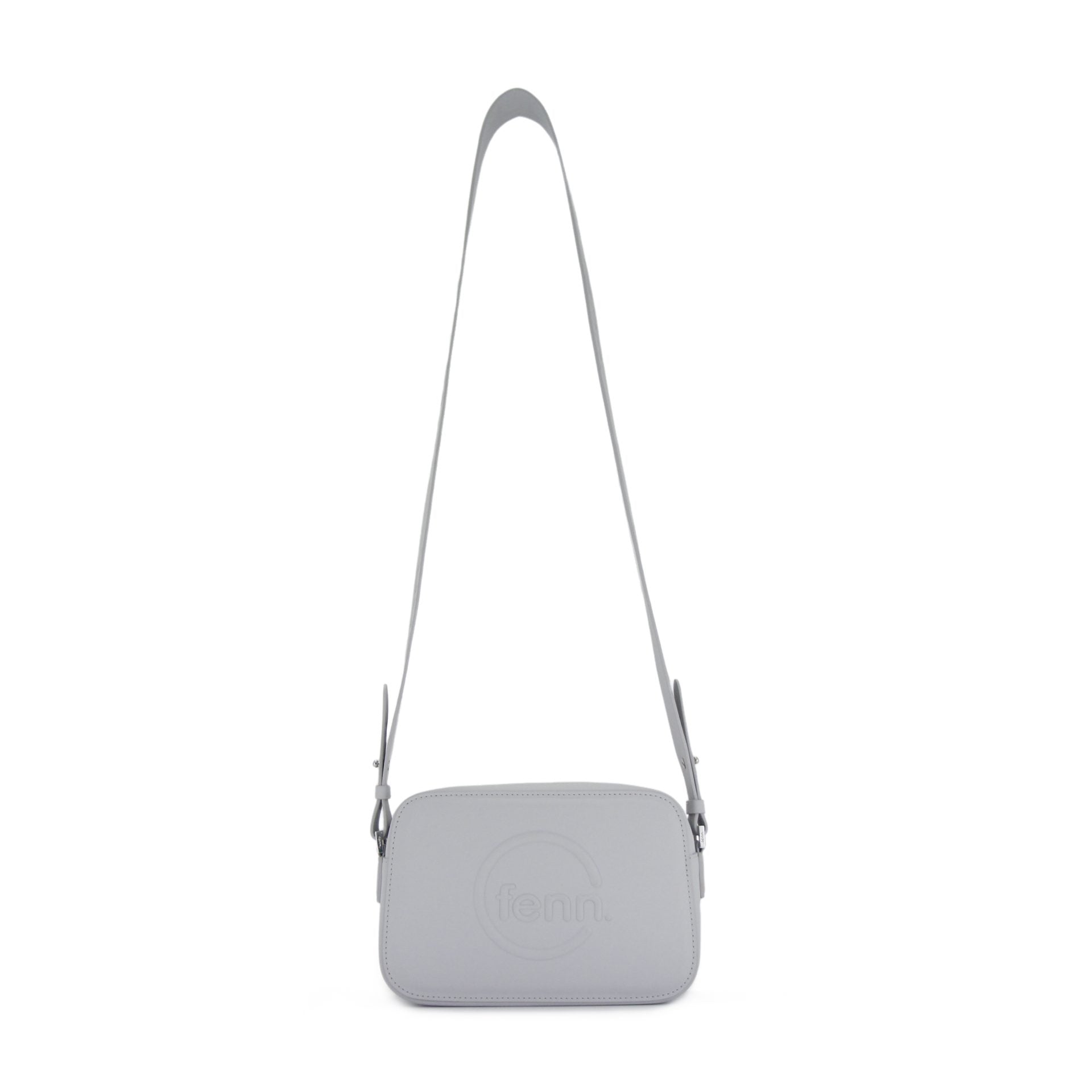 Fenn Crossbody Silver Zip
