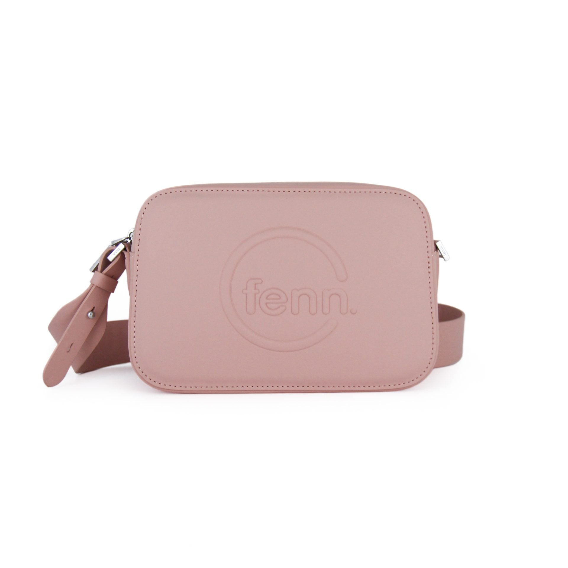 Fenn Crossbody Silver Zip
