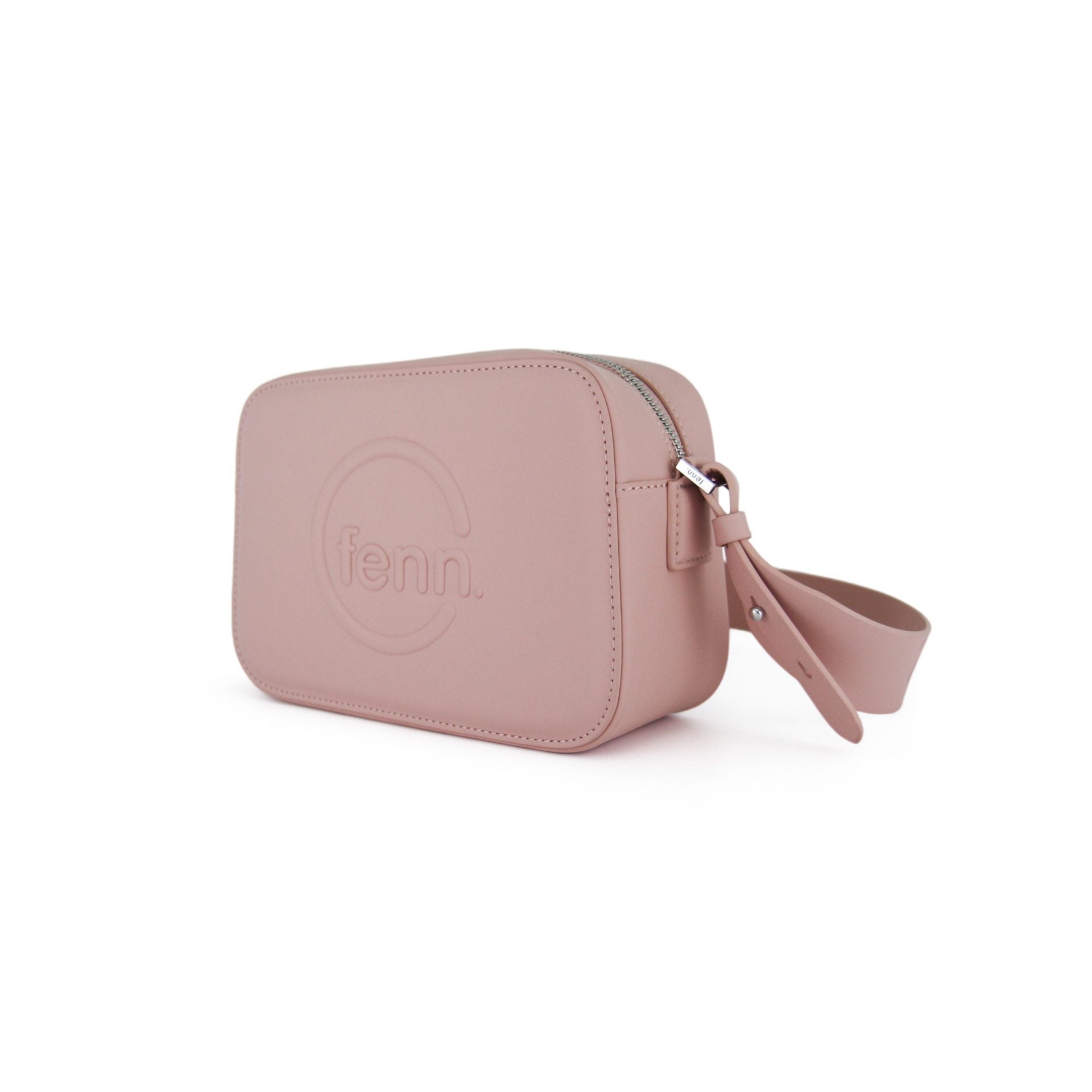 Fenn Crossbody Silver Zip