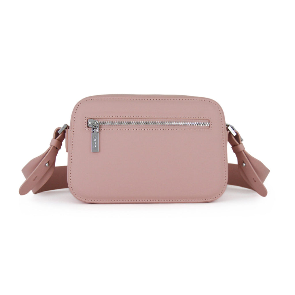 Fenn Crossbody Silver Zip