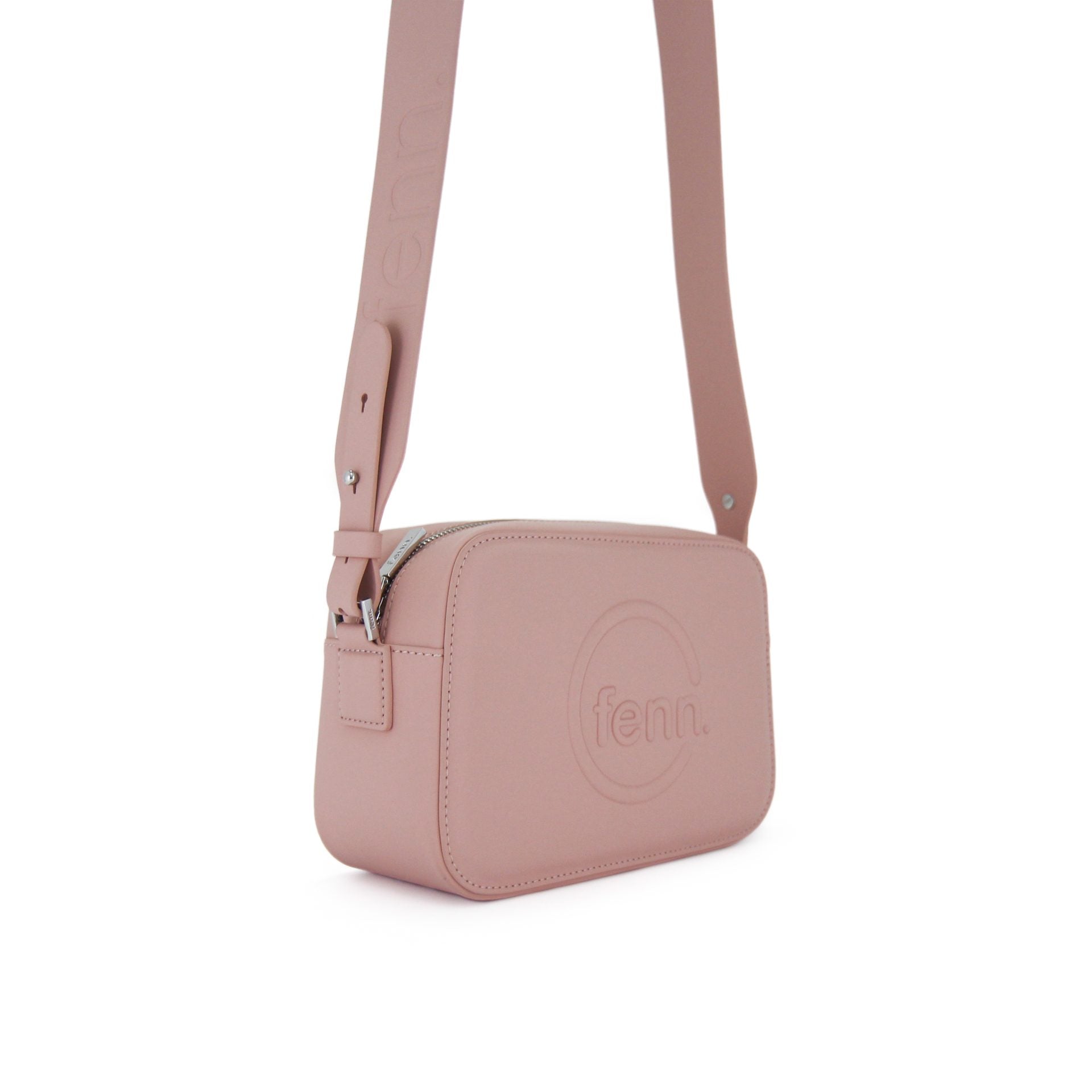 Fenn Crossbody Silver Zip