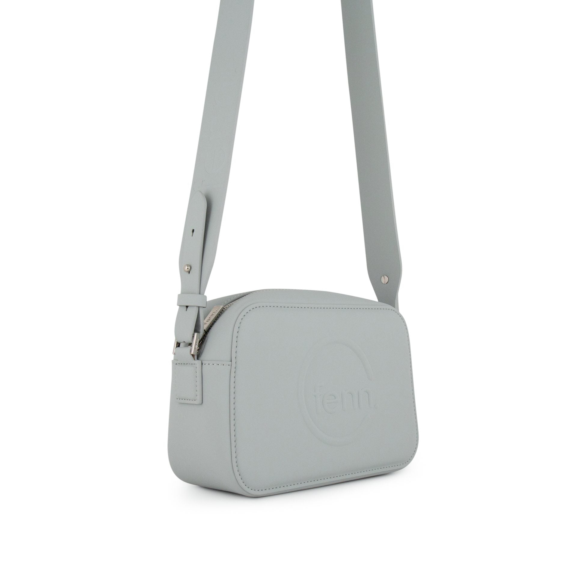 Fenn Crossbody Silver Zip