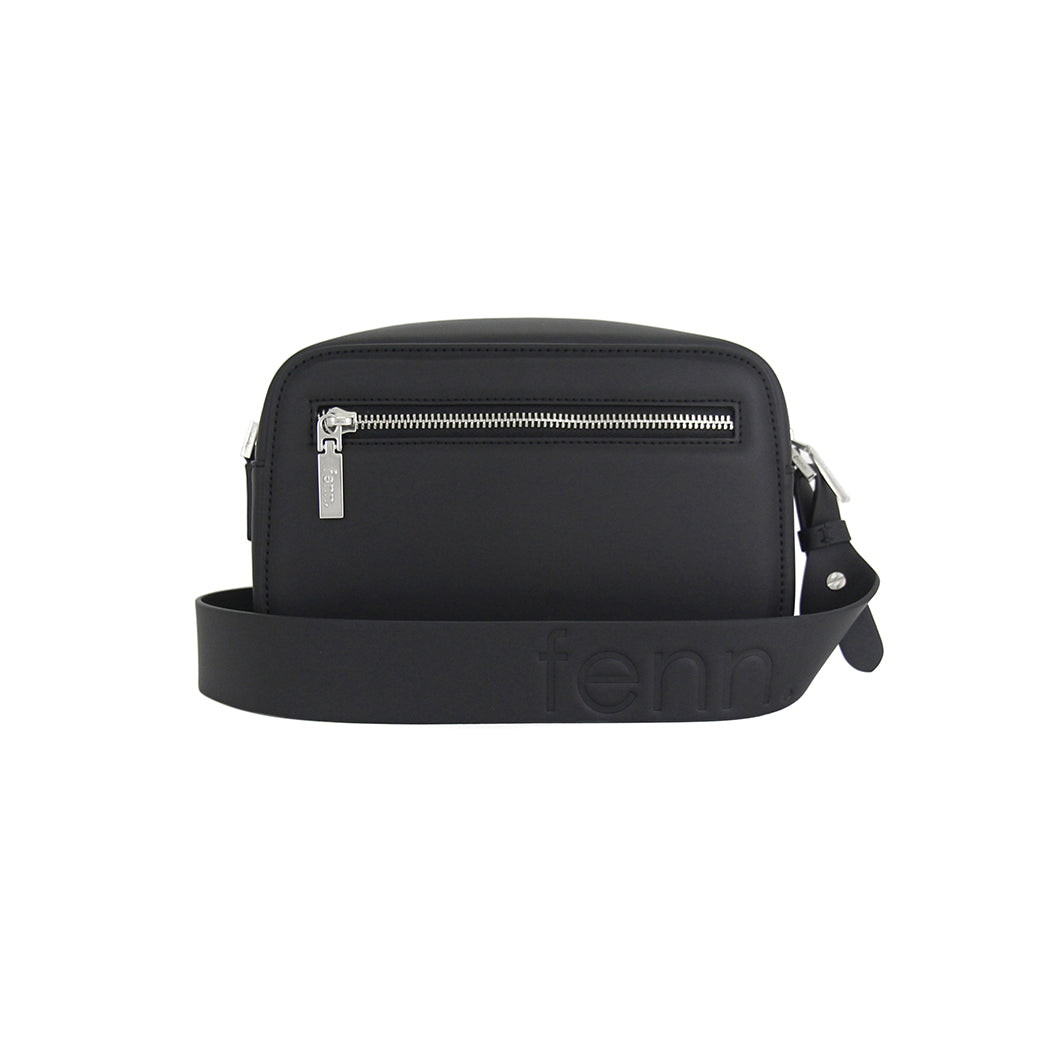 Fenn Crossbody Silver Zip