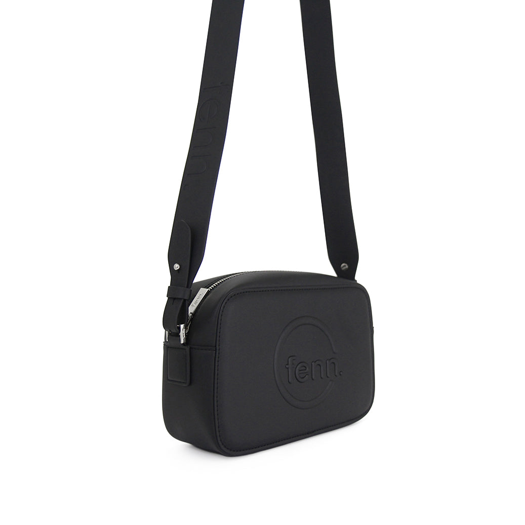 Fenn Crossbody Silver Zip