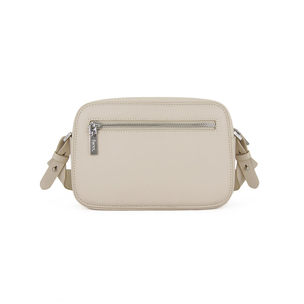 Fenn Crossbody Silver Zip