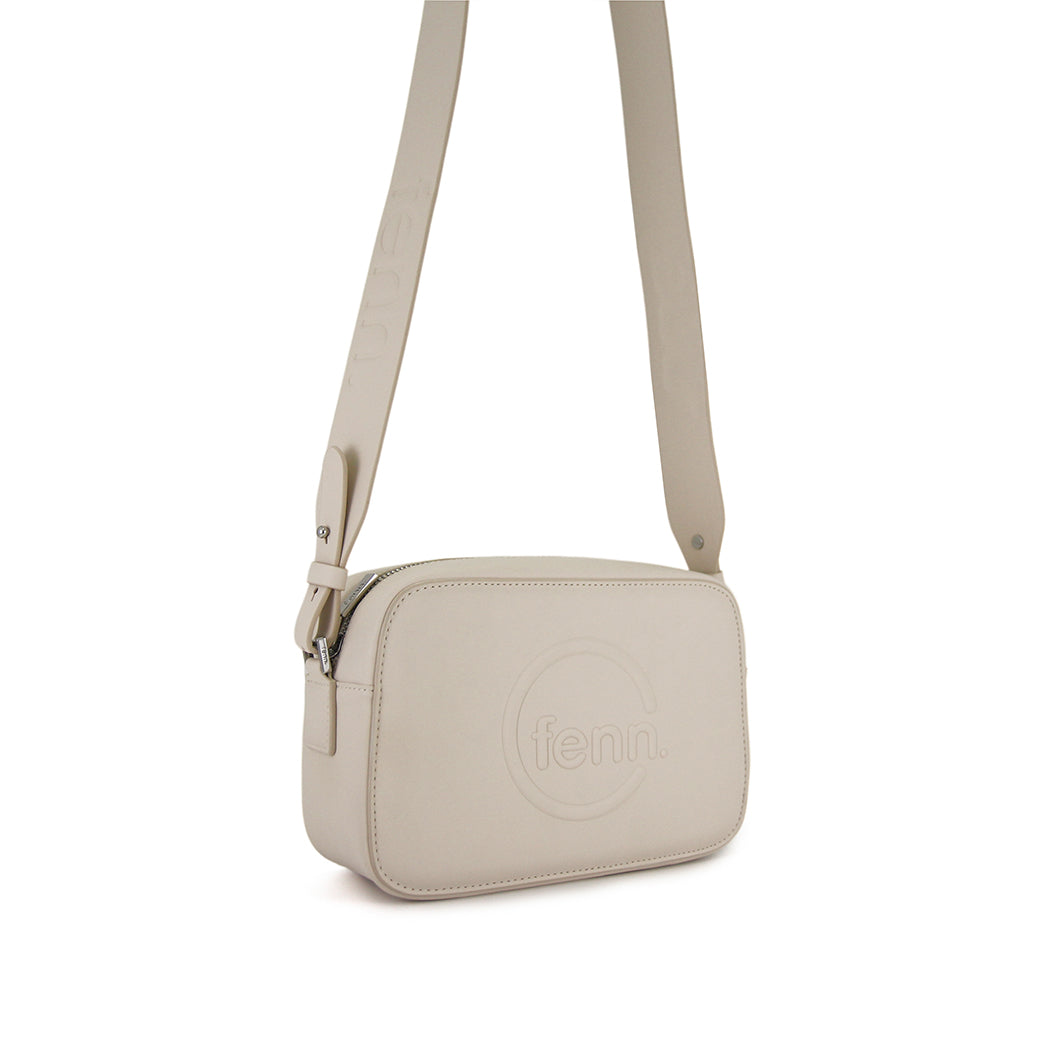 Fenn Crossbody Silver Zip