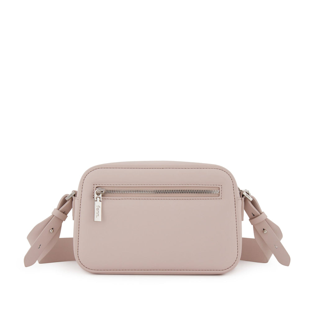 Fenn Crossbody Silver Zip