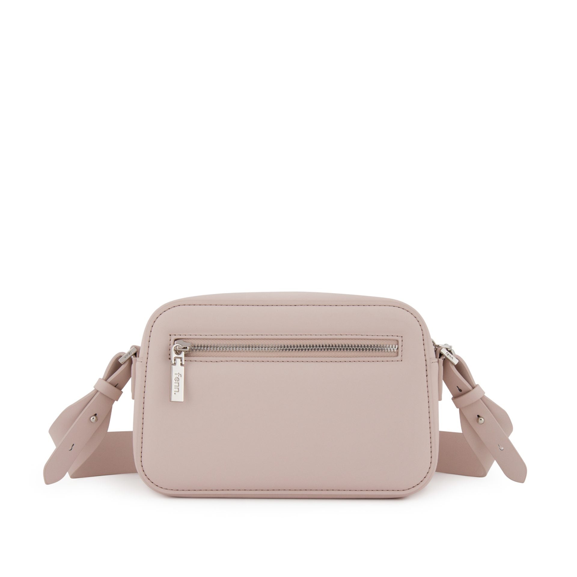 Fenn Crossbody Silver Zip
