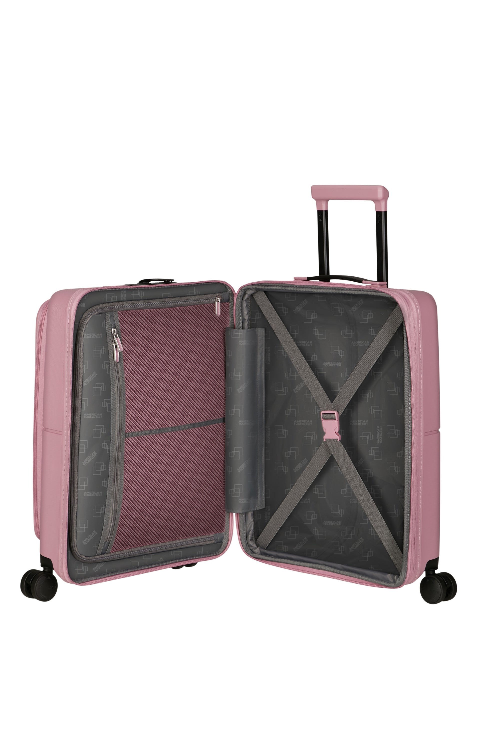 American Tourister DashPop Spinner Expandable Frontloader 55cm