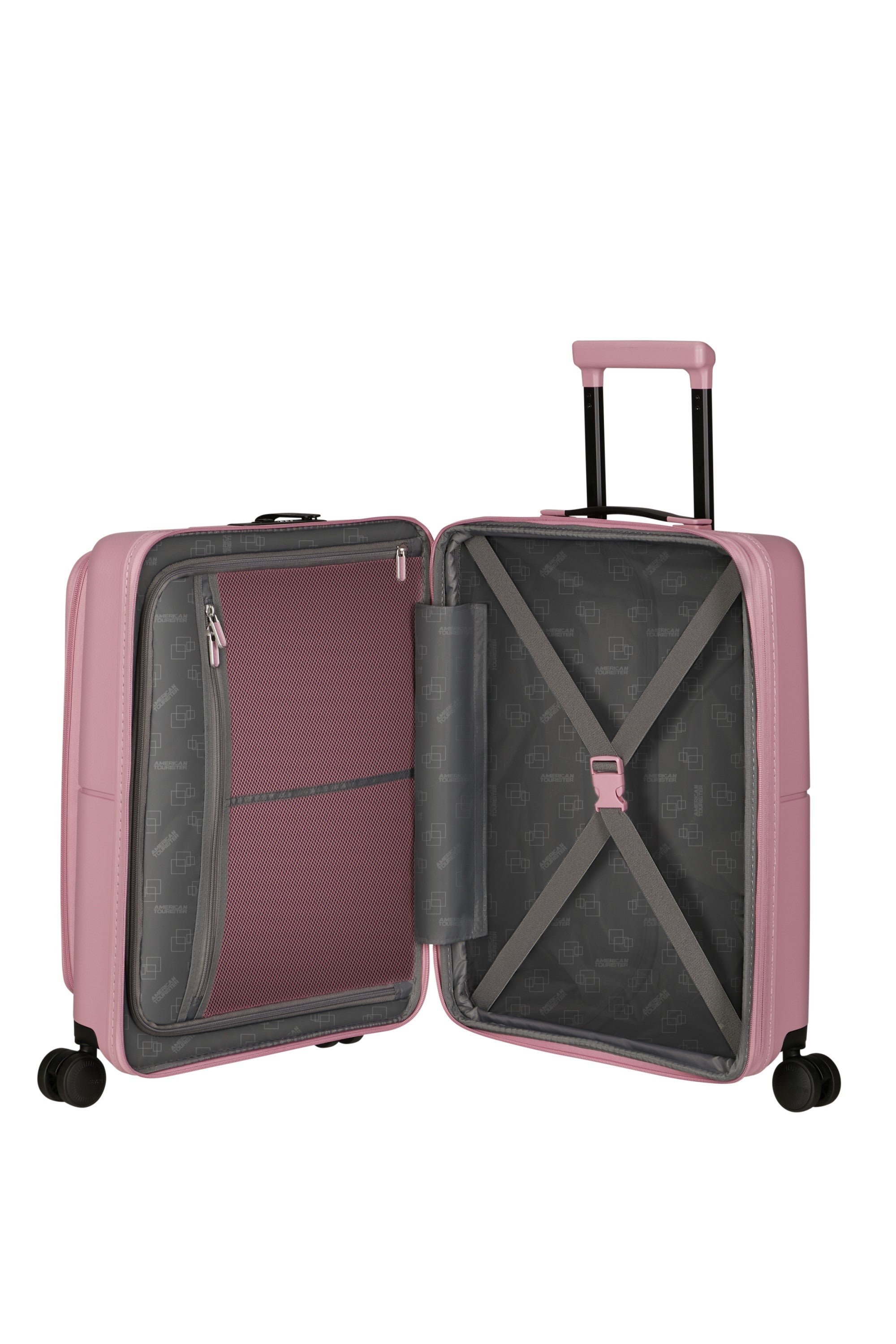 American Tourister DashPop Spinner Expandable Frontloader 55cm