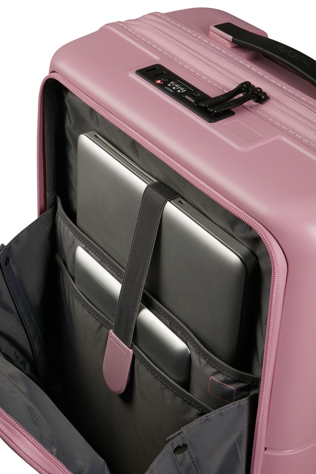 American Tourister DashPop Spinner Expandable Frontloader 55cm