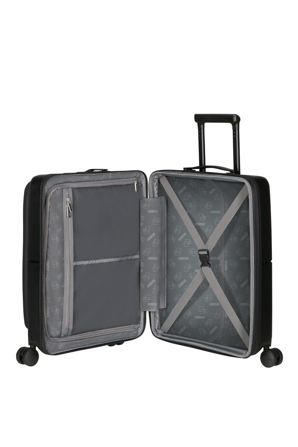 American Tourister DashPop Spinner Expandable Frontloader 55cm