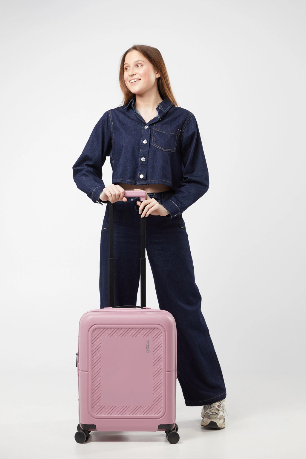 American Tourister DashPop Spinner Expandable TSA 55cm