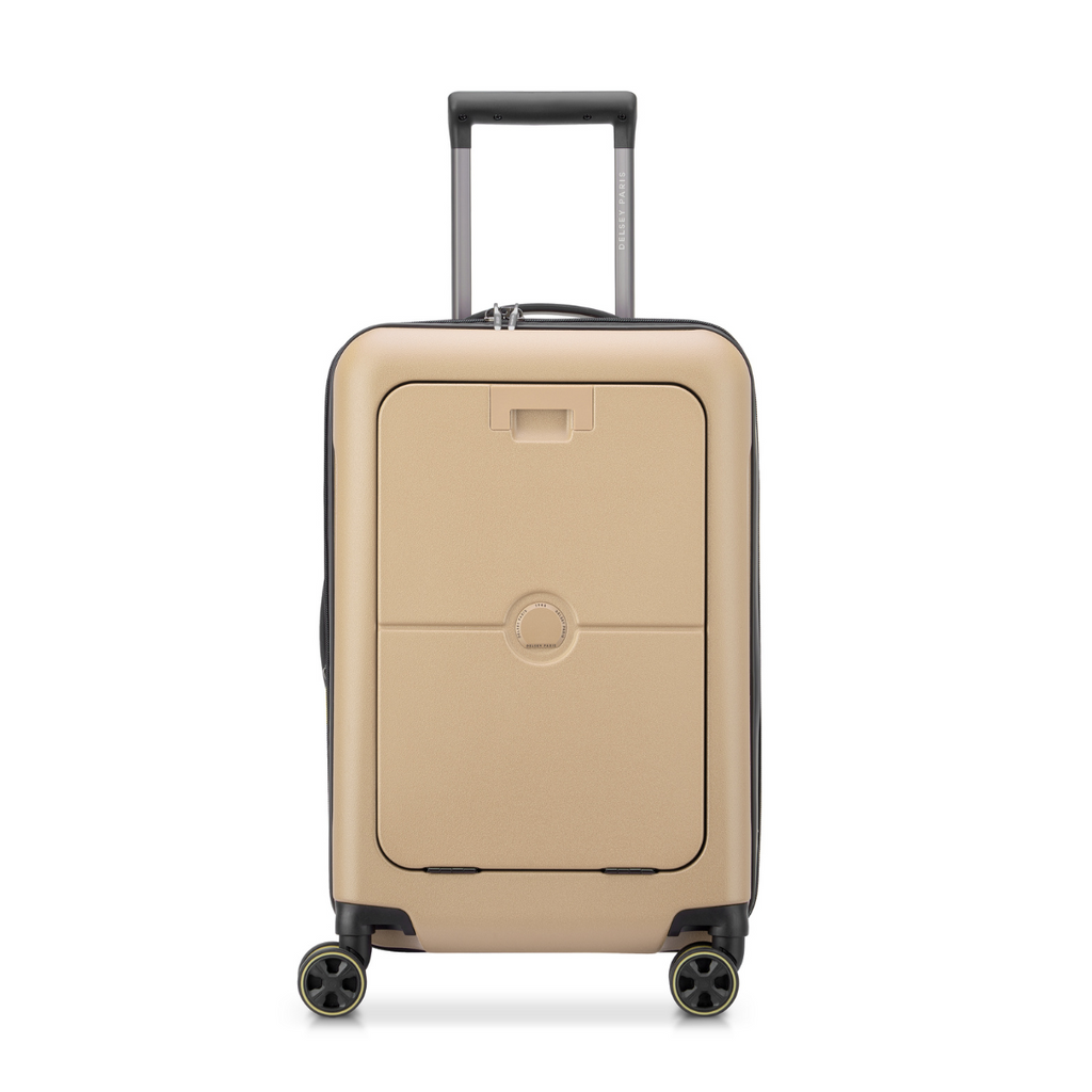 Delsey Turenne 2.0 55cm Cabin Business Hard Case TSA Lock 4D Wheel - Beige