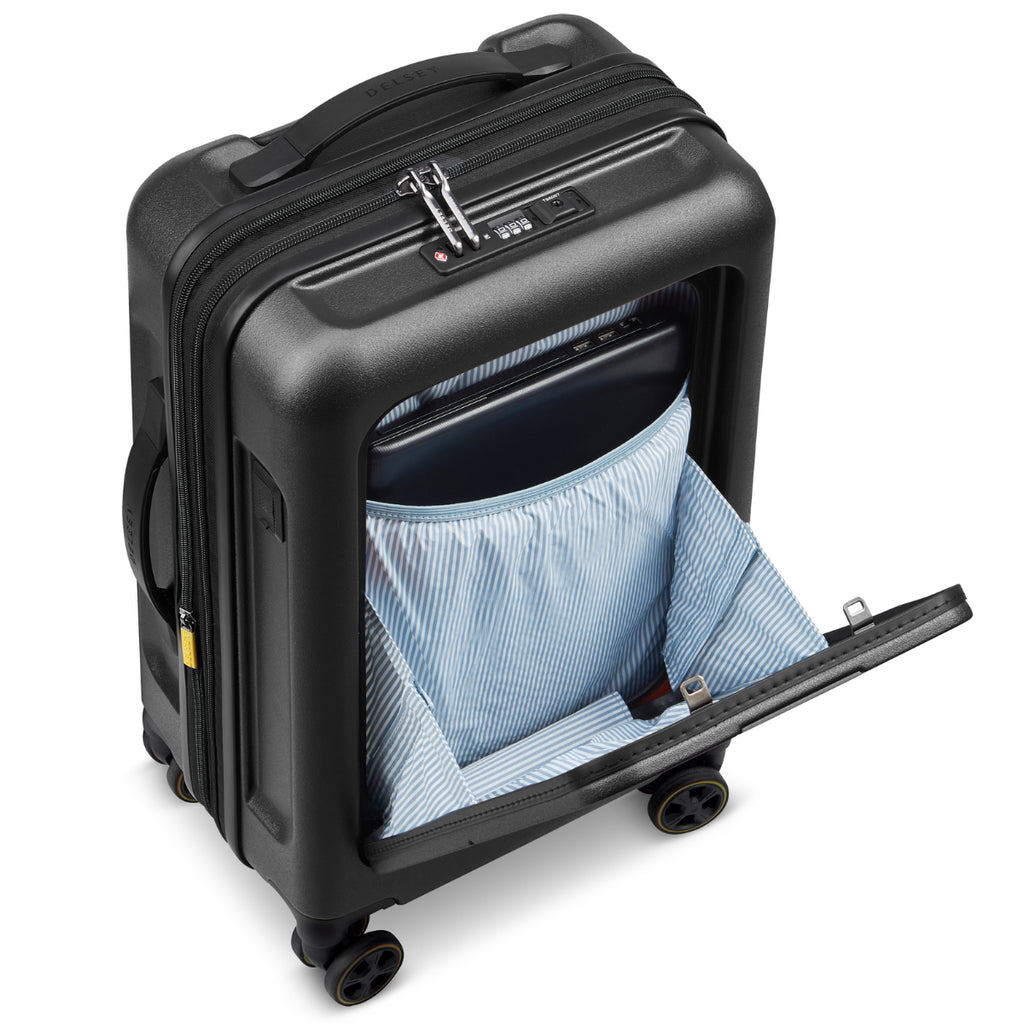 Delsey Turenne 2.0 55cm Cabin Business Hard Case TSA Lock 4D Wheel - Beige