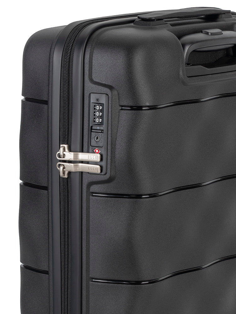 ELLE 4 Wheel Carry On Trolley Case