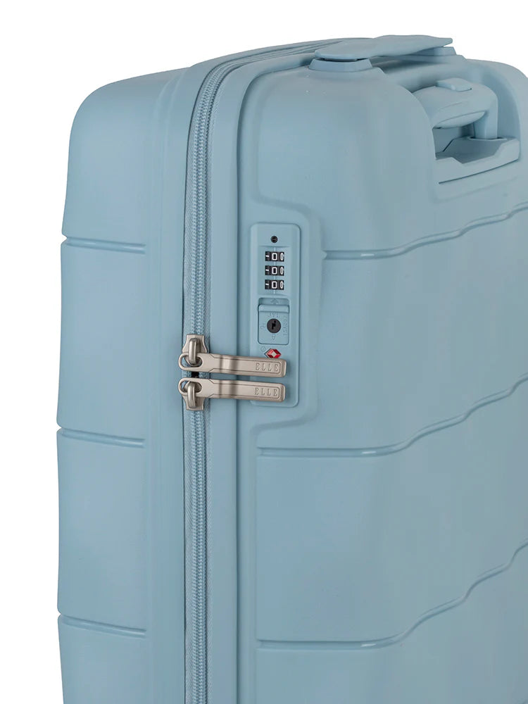 ELLE 4 Wheel Carry On Trolley Case
