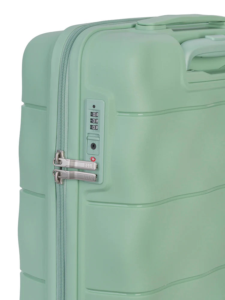 ELLE 4 Wheel Carry On Trolley Case