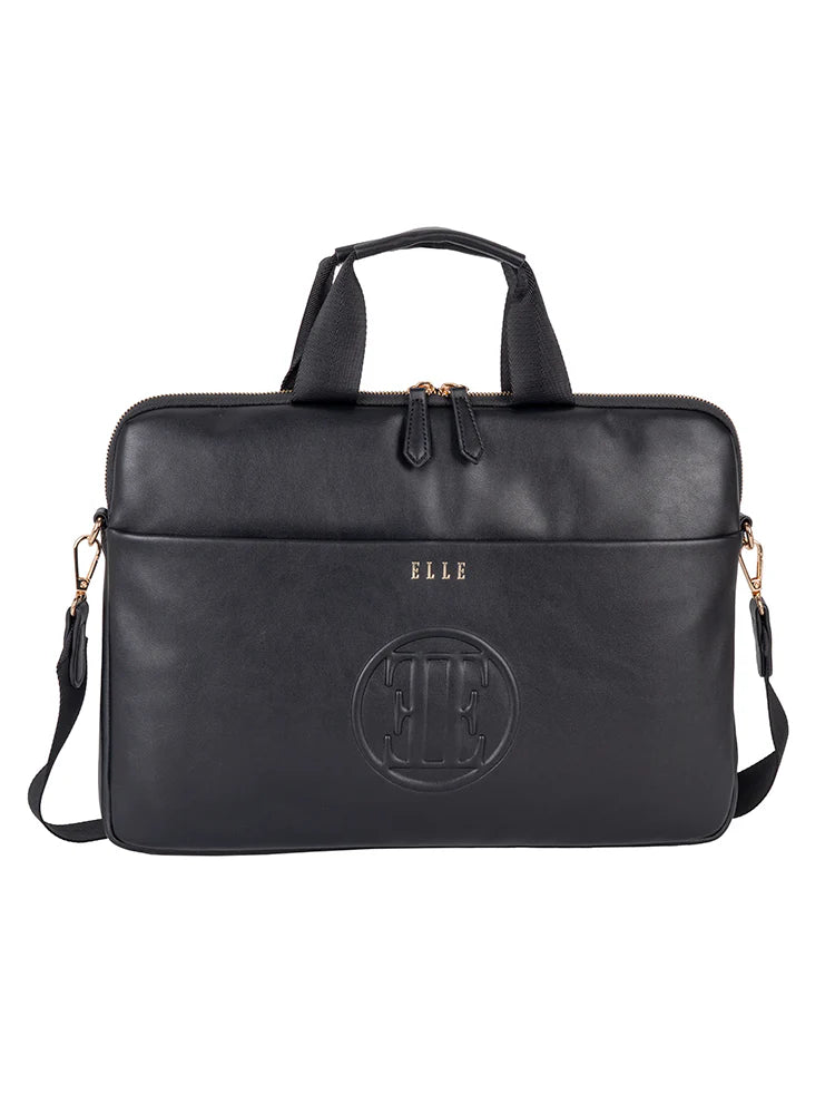 ELLE Embossed Slimline Laptop Bag