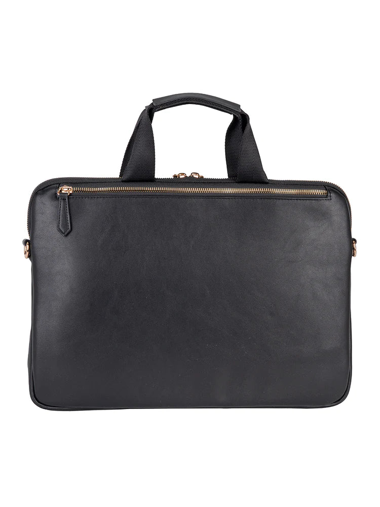 ELLE Embossed Slimline Laptop Bag