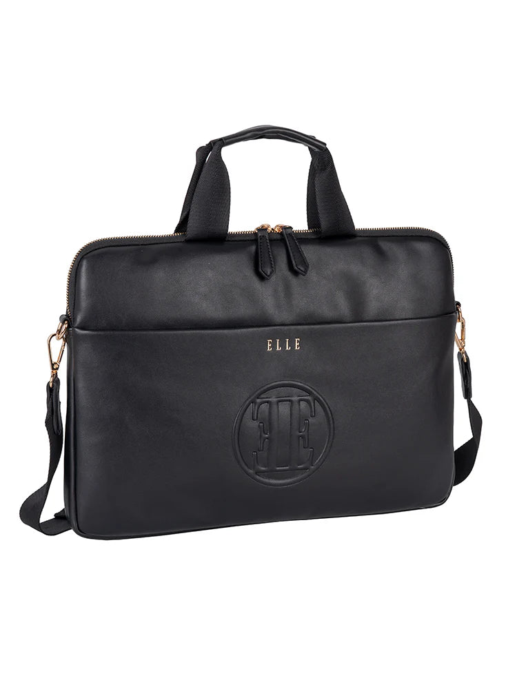 ELLE Embossed Slimline Laptop Bag