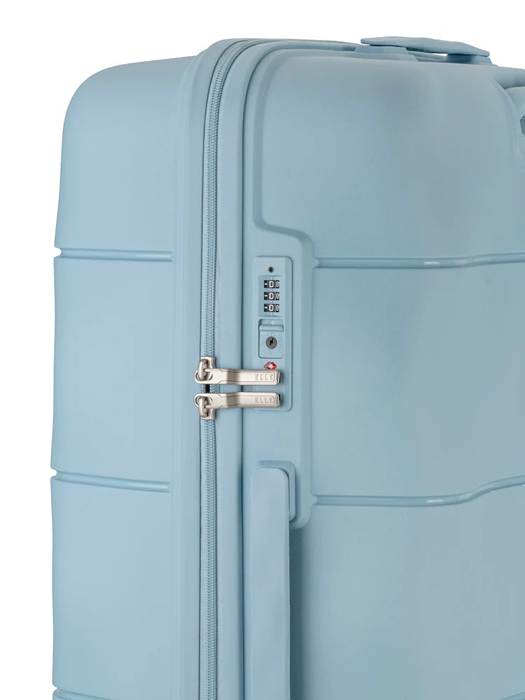 ELLE Large 4 Wheel Trolley Case