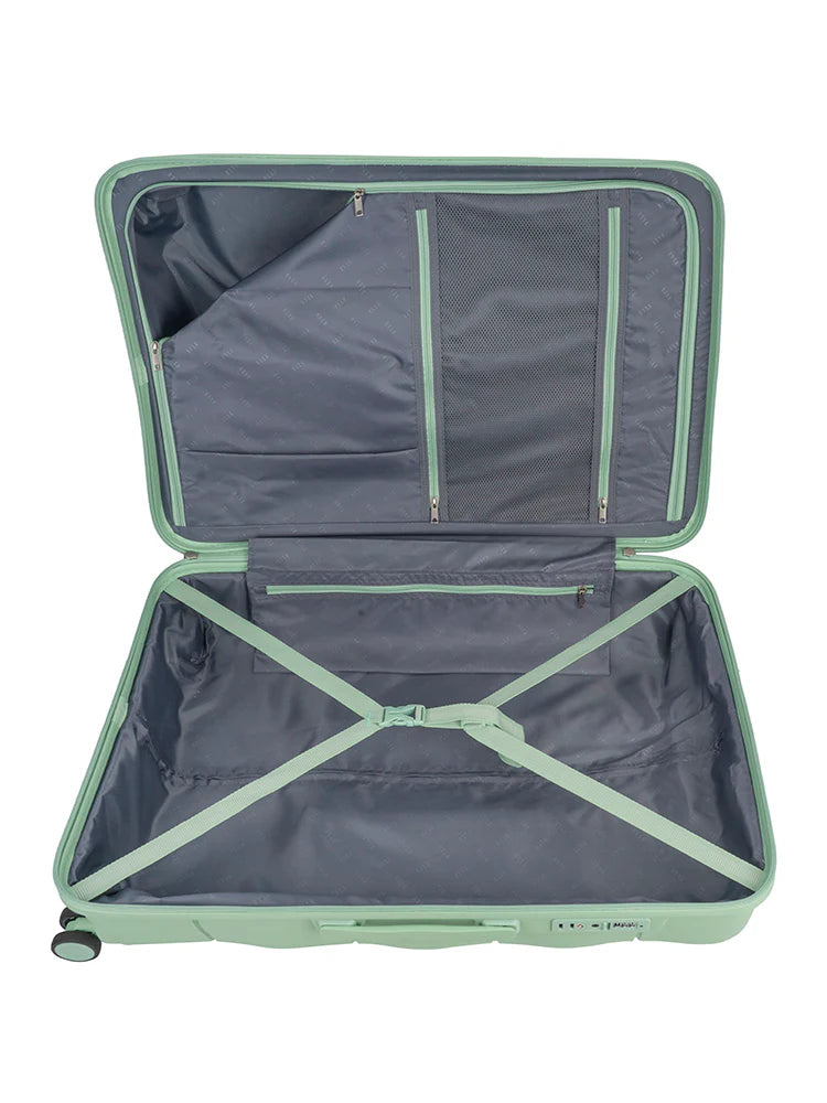 ELLE Large 4 Wheel Trolley Case