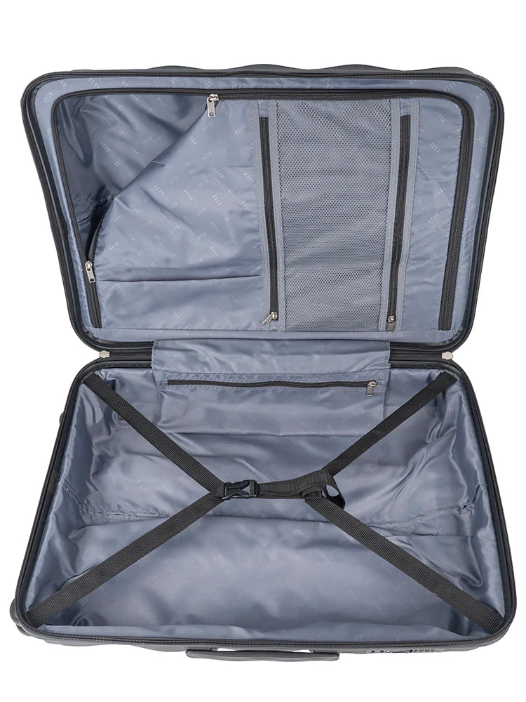 ELLE Medium 4 Wheel Trolley Case
