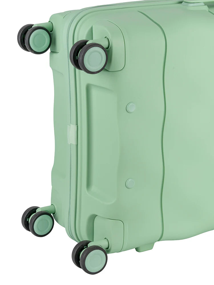 ELLE Medium 4 Wheel Trolley Case