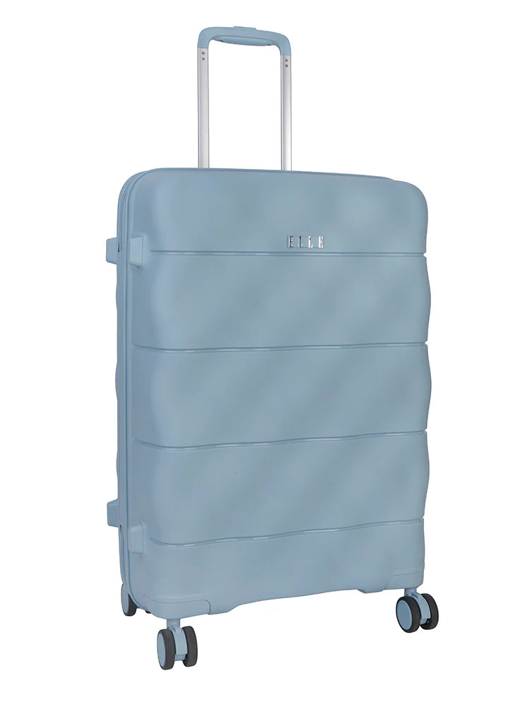 ELLE Medium 4 Wheel Trolley Case