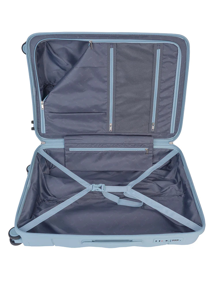 ELLE Medium 4 Wheel Trolley Case