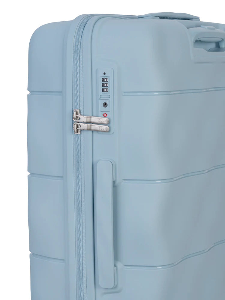 ELLE Medium 4 Wheel Trolley Case