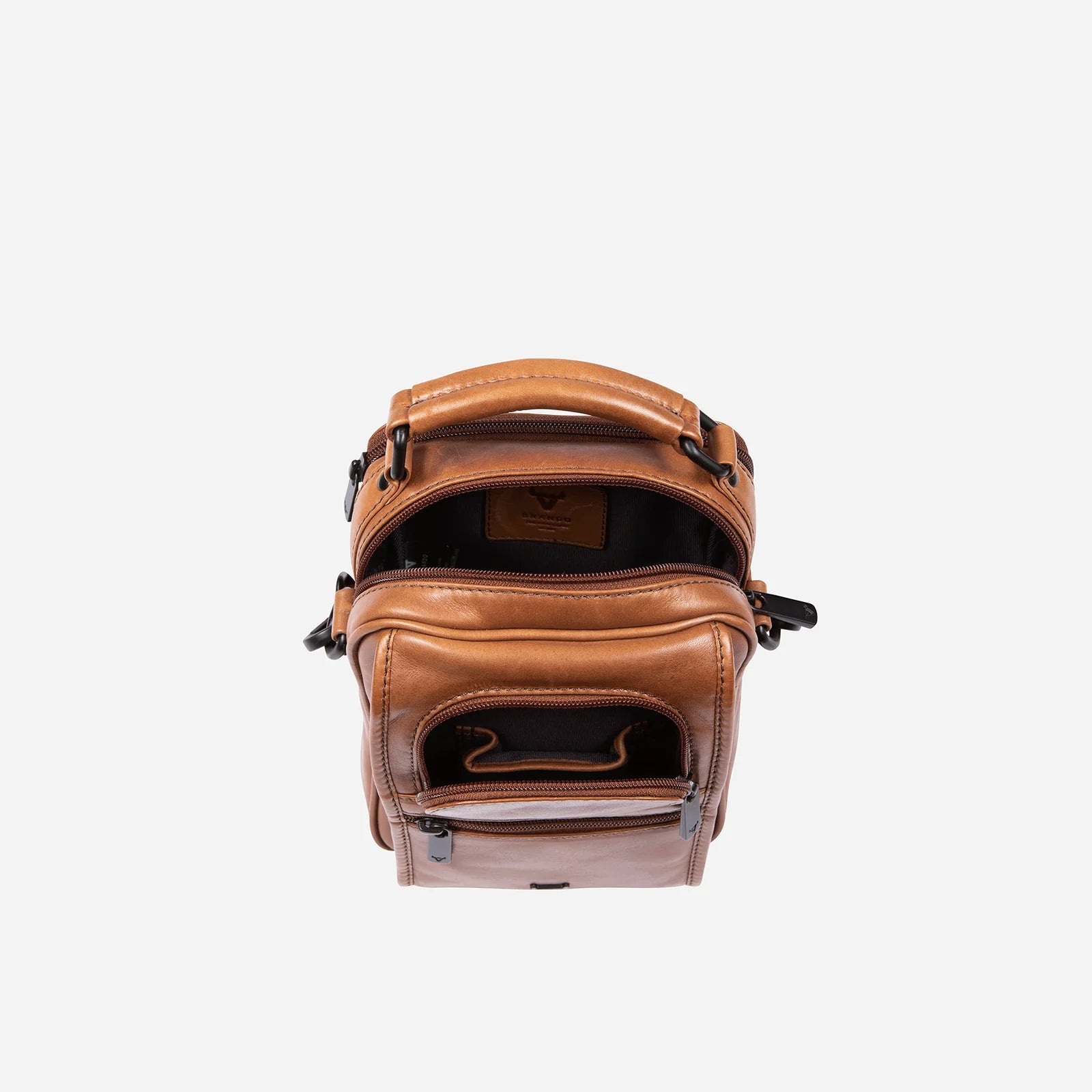 Brando Gent's Leather Bag With Top Handle