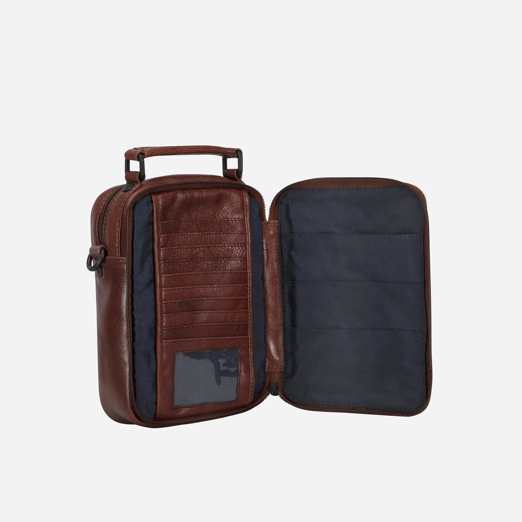 Brando Gent's Leather Bag With Top Handle