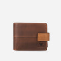 Brando James Bifold Wallet with Tab Closure