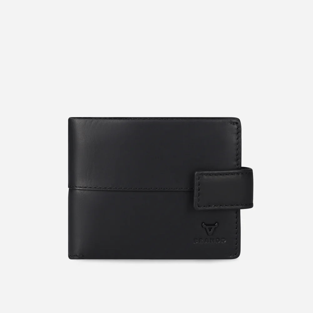 Brando James Bifold Wallet with Tab Closure