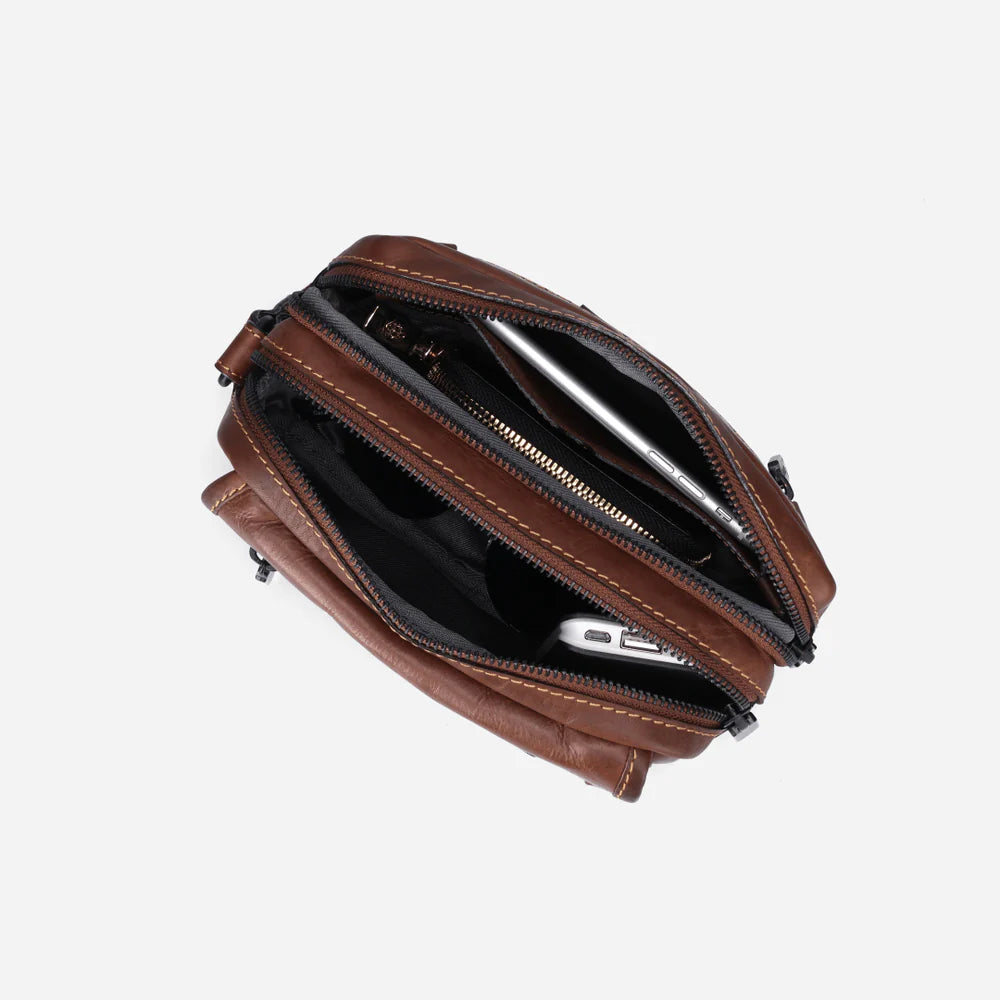 Brando James Crossbody Bag with Hand Strap