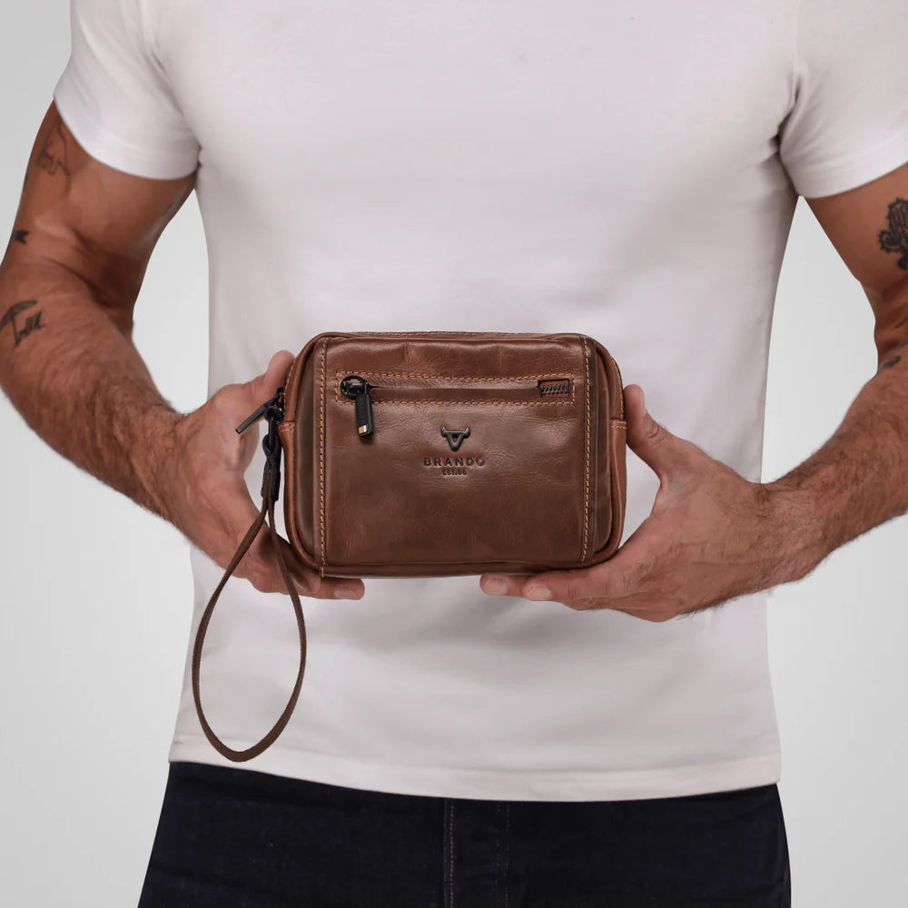 Brando James Crossbody Bag with Hand Strap