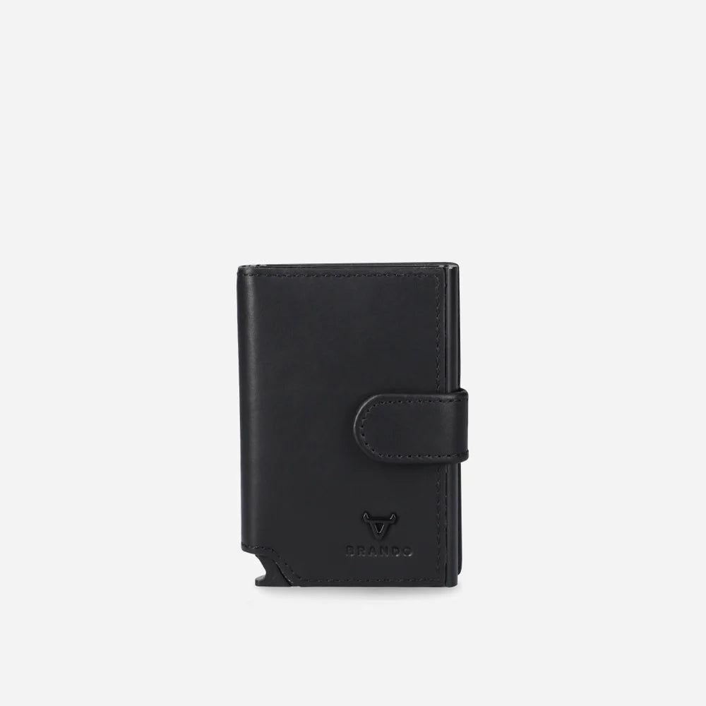 Brando James Detailed Metal Card Holder