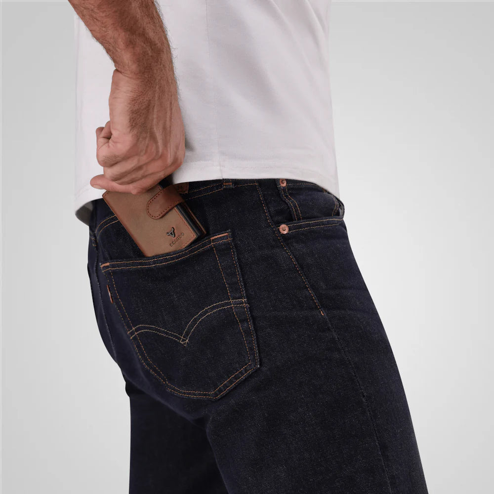 Brando James Detailed Metal Card Holder